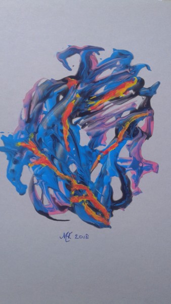 Schilderij getiteld "20180627-113815.jpg" door Marianne Huizinga, Origineel Kunstwerk