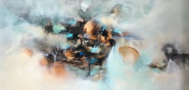 Emergence Peinture intitulée "Emergence" par Nathalie Bardyn, Œuvre d'art originale, Acrylique