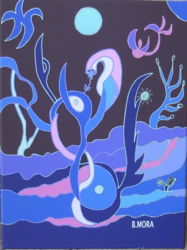 terraincognita.jpg Arts numériques intitulée "terraincognita.jpg" par Bernadette Mora, Œuvre d'art originale