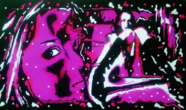 ERA MIO PADRE Pittura intitolato "ERA MIO PADRE" da Simone Lazzarini, Opera d'arte originale, Smalto