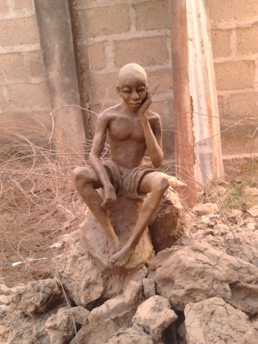 Peinture intitulée "2018-06-30-16-19-21…" par Élysée Nguadio, Œuvre d'art originale