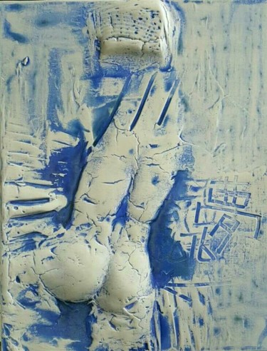 Gravures & estampes intitulée "Relief 1" par Choon-Seok Roh, Œuvre d'art originale, Autre