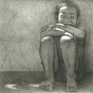 Peinture intitulée "Painting 3" par Choon-Seok Roh, Œuvre d'art originale