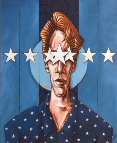 Peinture intitulée "Des étoiles plein l…" par Pascal Buffard, Œuvre d'art originale