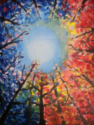 Pintura titulada "Infinito" por Jose Faedda, Obra de arte original, Acrílico