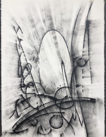 图画 标题为“Black and White Abs…” 由Khrystyna Kozyuk, 原创艺术品
