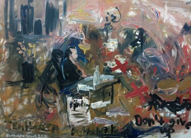 绘画 标题为“Modern Chaos Life” 由Berthold Von Kamptz, 原创艺术品, 丙烯