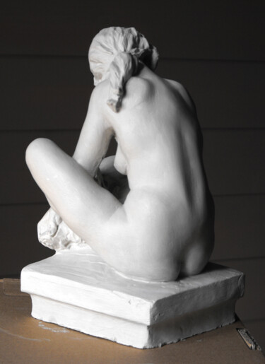 Femme - Terre cuite 雕塑 标题为“Femme - Terre cuite” 由Christian Arnould, 原创艺术品, 兵马俑