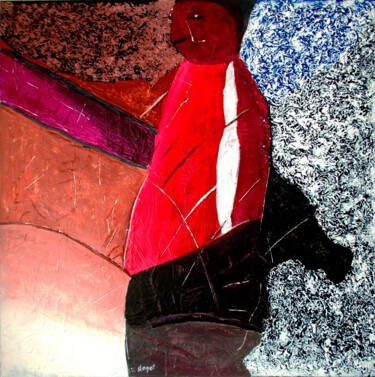 Composition L'Homme 绘画 标题为“Composition L'Homme” 由Thierry Angot, 原创艺术品