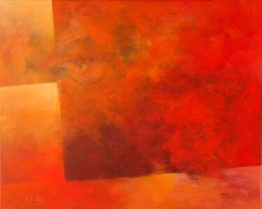 Peinture intitulée "série  " Dans une a…" par Michèle Radix, Œuvre d'art originale, Acrylique