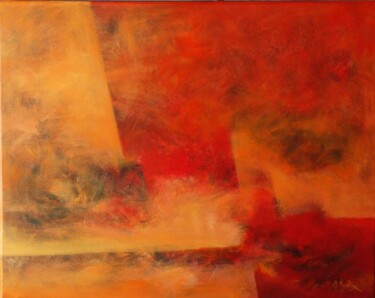 Painting titled "série  " Dans une a…" by Michèle Radix, Original Artwork, Acrylic