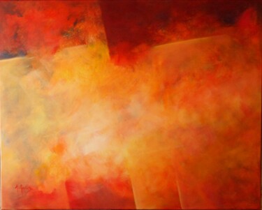 Peinture intitulée "Voyage Intemporel n…" par Michèle Radix, Œuvre d'art originale, Acrylique