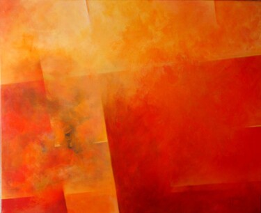 Peinture intitulée "Voyage Intemporel n…" par Michèle Radix, Œuvre d'art originale, Acrylique