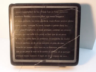 Sculpture intitulée "Après le blast, le…" par Xavier Malbreil, Œuvre d'art originale, Pierre