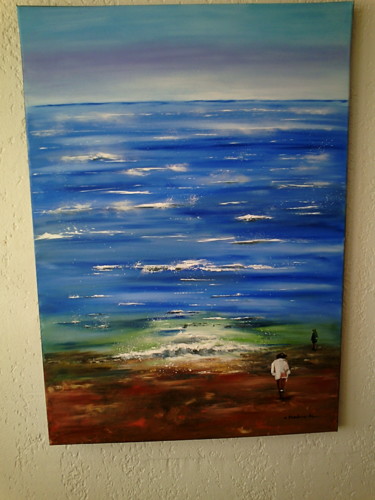 Peinture intitulée "img-20180328-181843…" par Claudie Thedevuide, Œuvre d'art originale