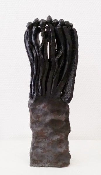 Sculpture intitulée "18-13-34x9x4cm.jpg" par Laydev, Œuvre d'art originale
