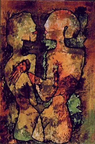 Malarstwo zatytułowany „No.K21” autorstwa Małgorzata Krasucka, Oryginalna praca