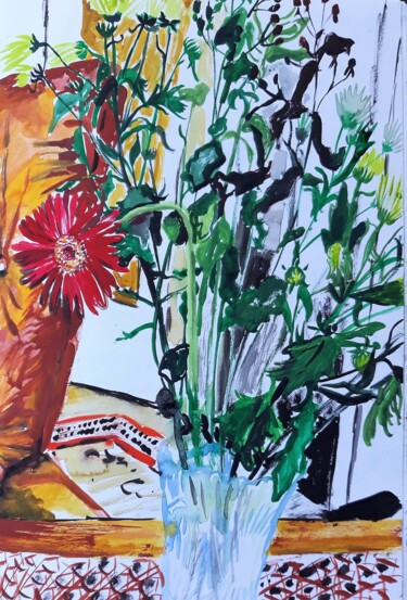 图画 标题为“Still Life 2000 Nr.…” 由Berthold Von Kamptz, 原创艺术品, 其他