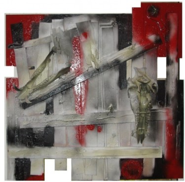 Peinture intitulée "nO TRepASsinG" par Philippe Camoisson, Œuvre d'art originale