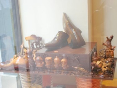 Peinture intitulée "SUPPORT SHOES POUR…" par Philippe Camoisson, Œuvre d'art originale
