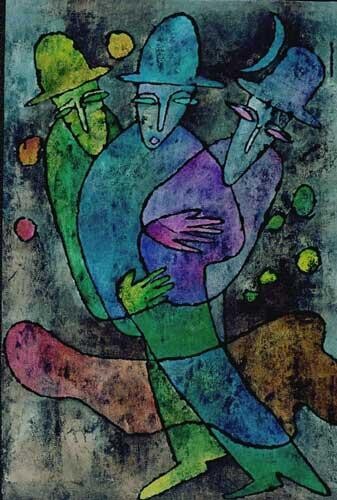 Malarstwo zatytułowany „No.K26” autorstwa Małgorzata Krasucka, Oryginalna praca