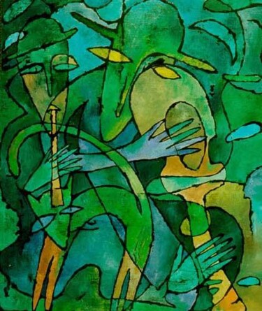 Malarstwo zatytułowany „No.K2” autorstwa Małgorzata Krasucka, Oryginalna praca