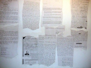 Peinture intitulée "Verso de Freedom Bo…" par Toytoy, Œuvre d'art originale