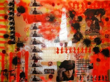 Peinture intitulée "WW" par Toytoy, Œuvre d'art originale