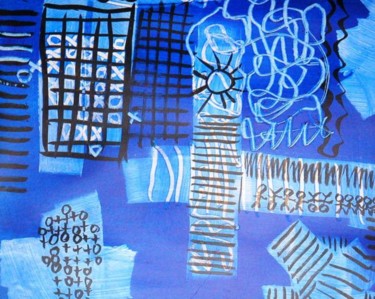Peinture intitulée "Détail de Kalte Pra…" par Toytoy, Œuvre d'art originale