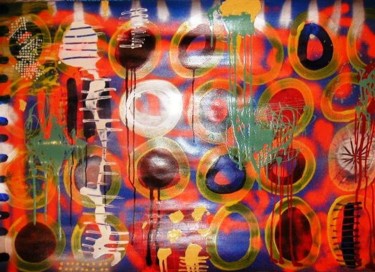 Peinture intitulée "N°15" par Toytoy, Œuvre d'art originale