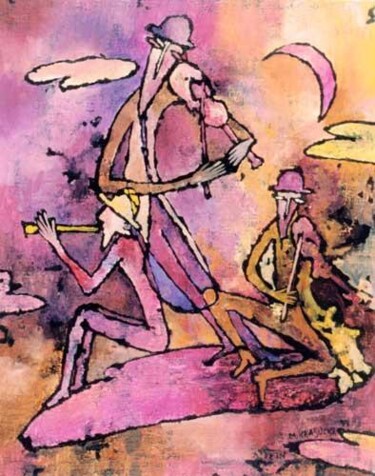 Malarstwo zatytułowany „No.G51” autorstwa Małgorzata Krasucka, Oryginalna praca