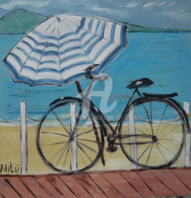 제목이 "bike e guardasol"인 미술작품 Milu Petersen로, 원작