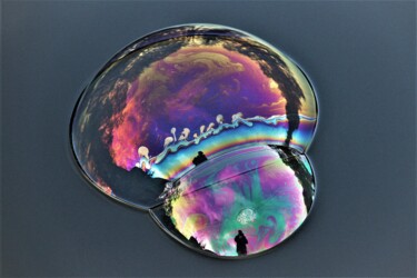 Photographie intitulée "ECTOPLASME" par Patrick Vincent, Œuvre d'art originale, Photographie non manipulée Monté sur Alumini…
