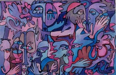 Malarstwo zatytułowany „No.G59” autorstwa Małgorzata Krasucka, Oryginalna praca