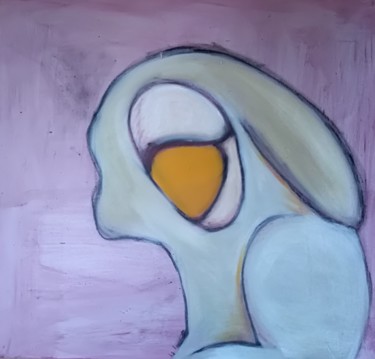 Peinture intitulée "Mon pauvre petit la…" par François Devreux, Œuvre d'art originale