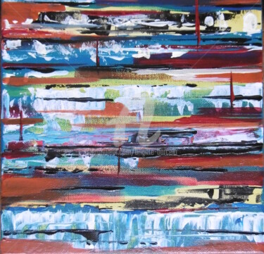 Peinture intitulée "sans titre 3" par Brigitte Barcelo, Œuvre d'art originale, Acrylique