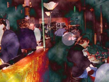 Digital Arts titled "amsterdam restaurac…" by Małgorzata Krasucka, Original Artwork