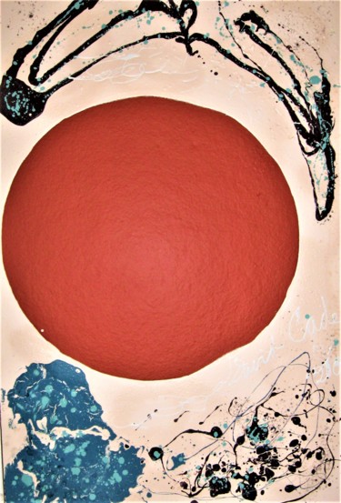 Painting titled "THE UNSOLVABLE" by David Cade, Original Artwork, Acrylic