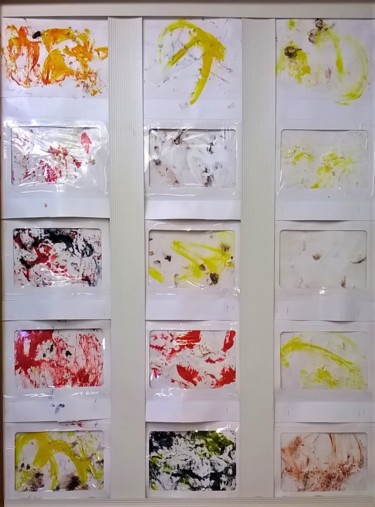 Painting titled "TRANSPARENCY CONNECT" by David Cade, Original Artwork, Oil