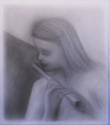 제목이 "Studio nr 57"인 그림 Francesco Cagnato로, 원작, 흑연