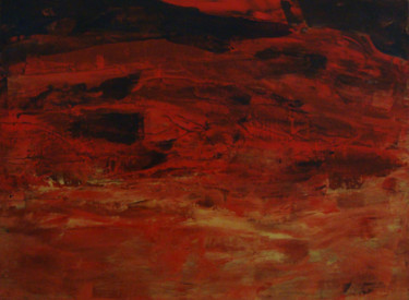 Peinture intitulée "Paysage symphonique" par Michel Aucoin, Œuvre d'art originale, Acrylique