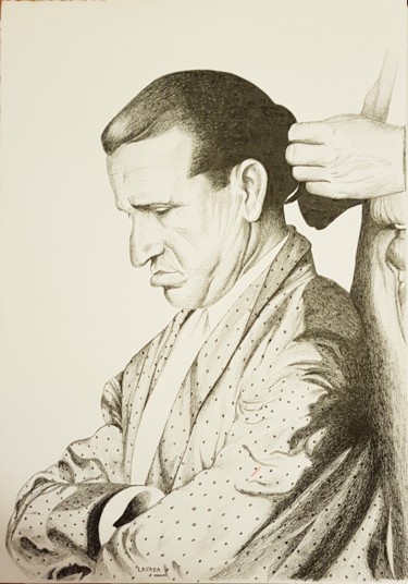 Dibujo titulada "La hora de las idea…" por Lacasa, Obra de arte original, Tinta