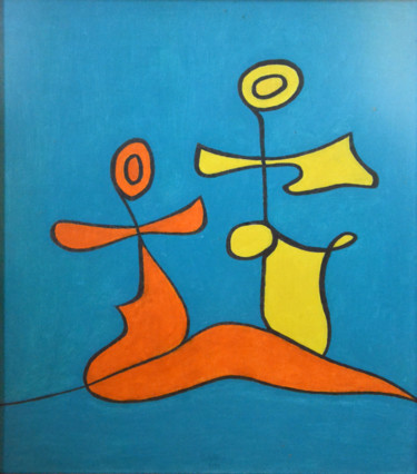 Painting titled "Q03" by Celestino Martins Soares Ferreira, Original Artwork, Pastel