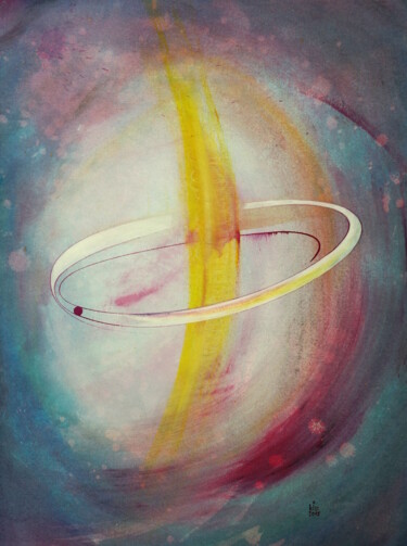 Schilderij getiteld "tschithula" door Sabina Kiss, Origineel Kunstwerk, Acryl