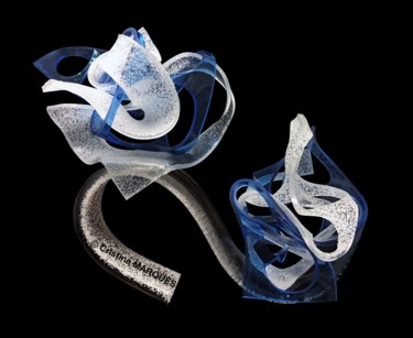 Escultura titulada "Latistellata Reef" por Cristina Marquès, Obra de arte original, Plástico
