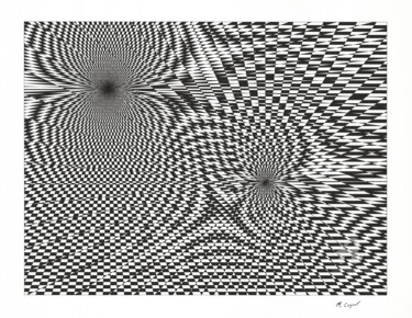 Dessin intitulée "001.jpg" par Michaël Cugnet, Œuvre d'art originale, Encre