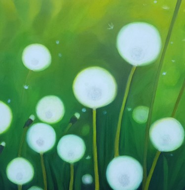 Peinture intitulée "Abondance" par Paula Valdivia, Œuvre d'art originale, Huile