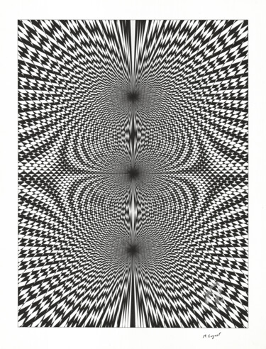 Dessin intitulée "004.jpg" par Michaël Cugnet, Œuvre d'art originale, Encre
