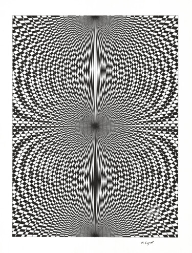 Dessin intitulée "011.jpg" par Michaël Cugnet, Œuvre d'art originale, Encre