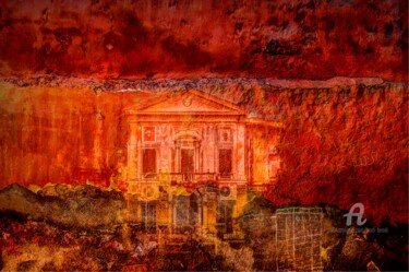 Photographie intitulée "Empreinte architect…" par Kam Bendi, Œuvre d'art originale, Photographie numérique